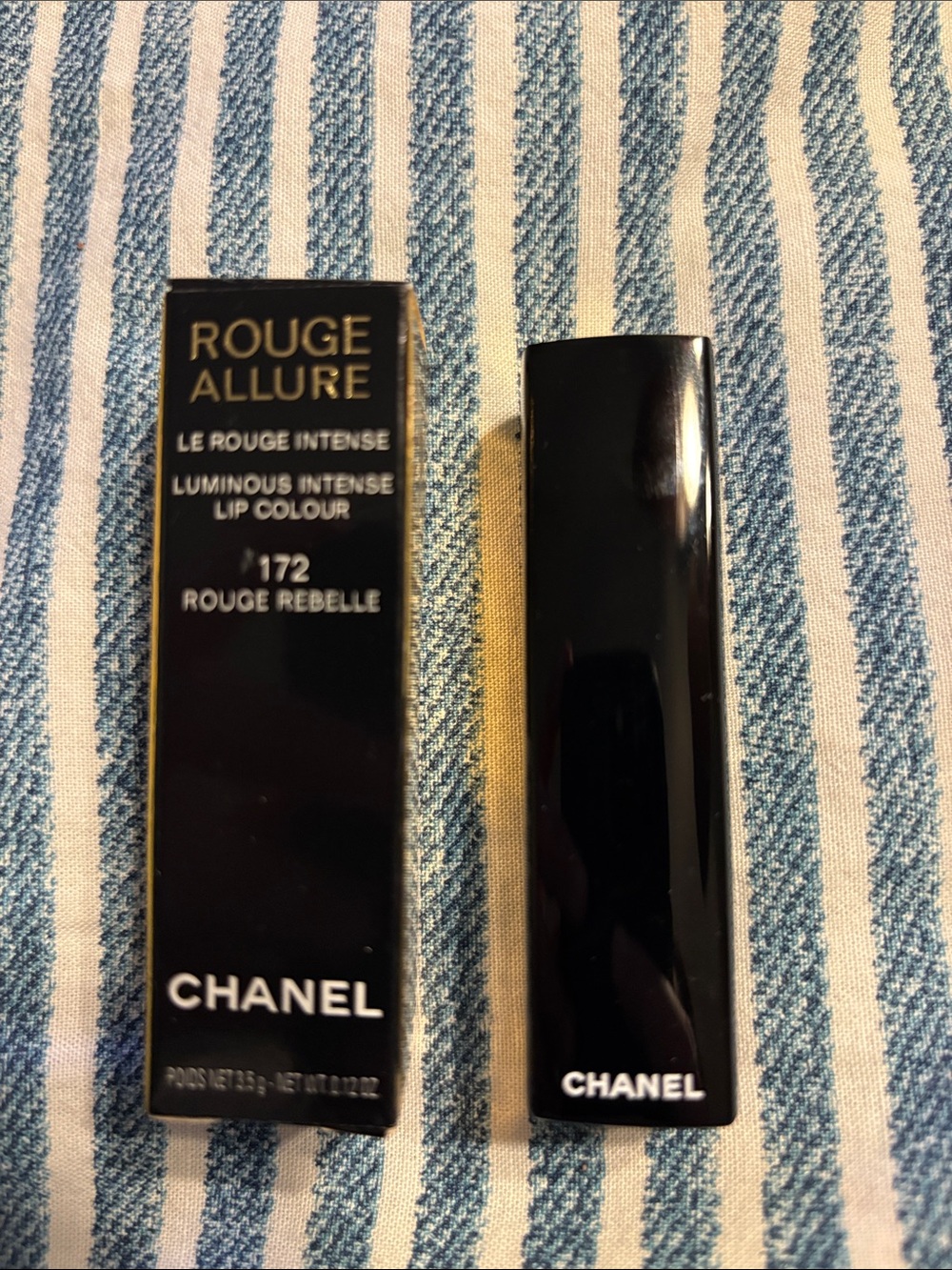 CHANEL Rouge Allure Lipstick #172 ROUGE REBELLE